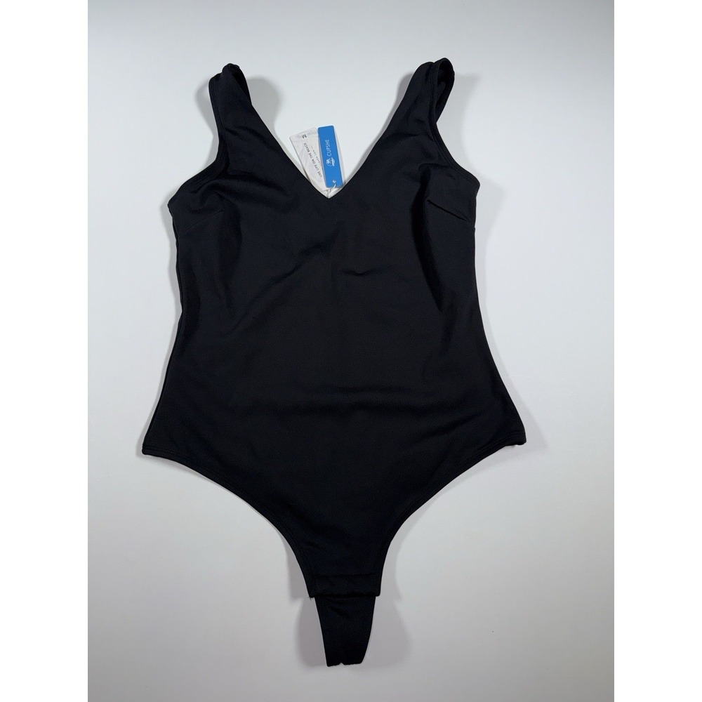 Cupshe Women's Bodysuit Summer Sleeveless Black‎ Medium Size